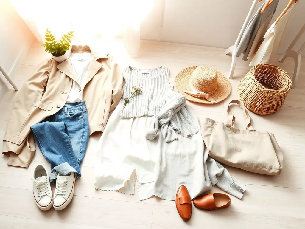 Jak zaplanować minimalistyczną garderobę kapsułową na wiosnę?